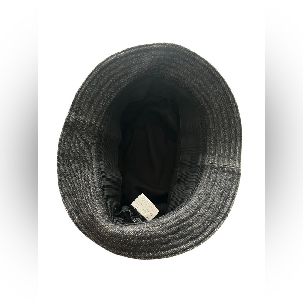 GUCCI GG Pattern Denim Cotton Bucket Hat size M - Picture 9 of 12